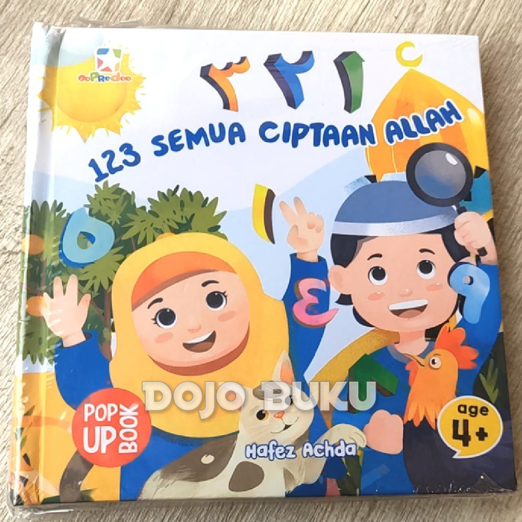 123 Semua Ciptaan Allah - POP UP Book by Hafez Achda