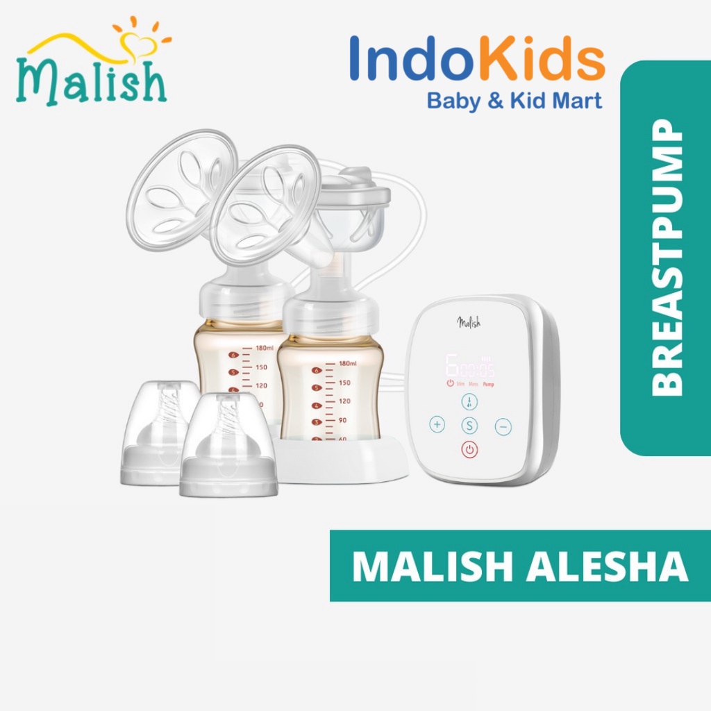 Malish Breastpump Electric Alesha - Pompa Asi Elektrik Ibu Menyusui