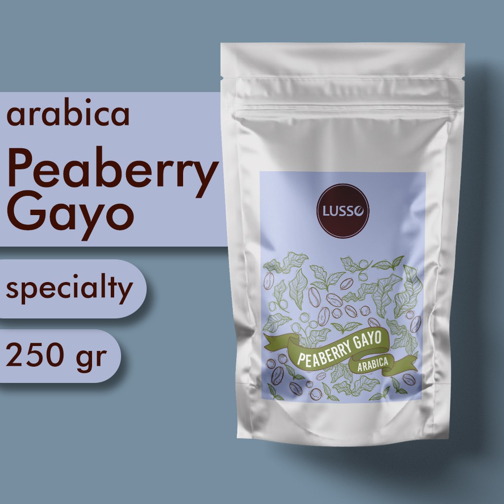 

KOPI ARABIKA PEABERRY GAYO 250 GRAM - GRADE SPECIALTY