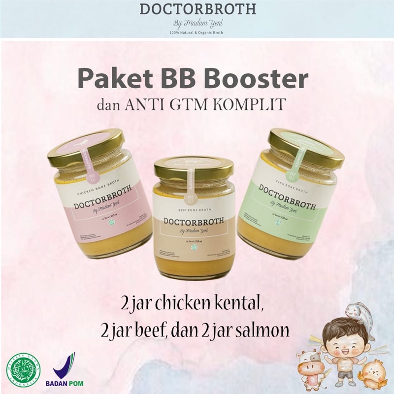 

paket BB BOOSTER & ANTI GTM KOMPLIT