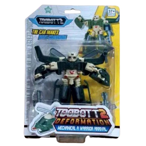 MAINAN ROBOT TOBOT MINI - TOOBOTT2 DEFORMATION MECHANICAL A WARRIOR ARRIVAL