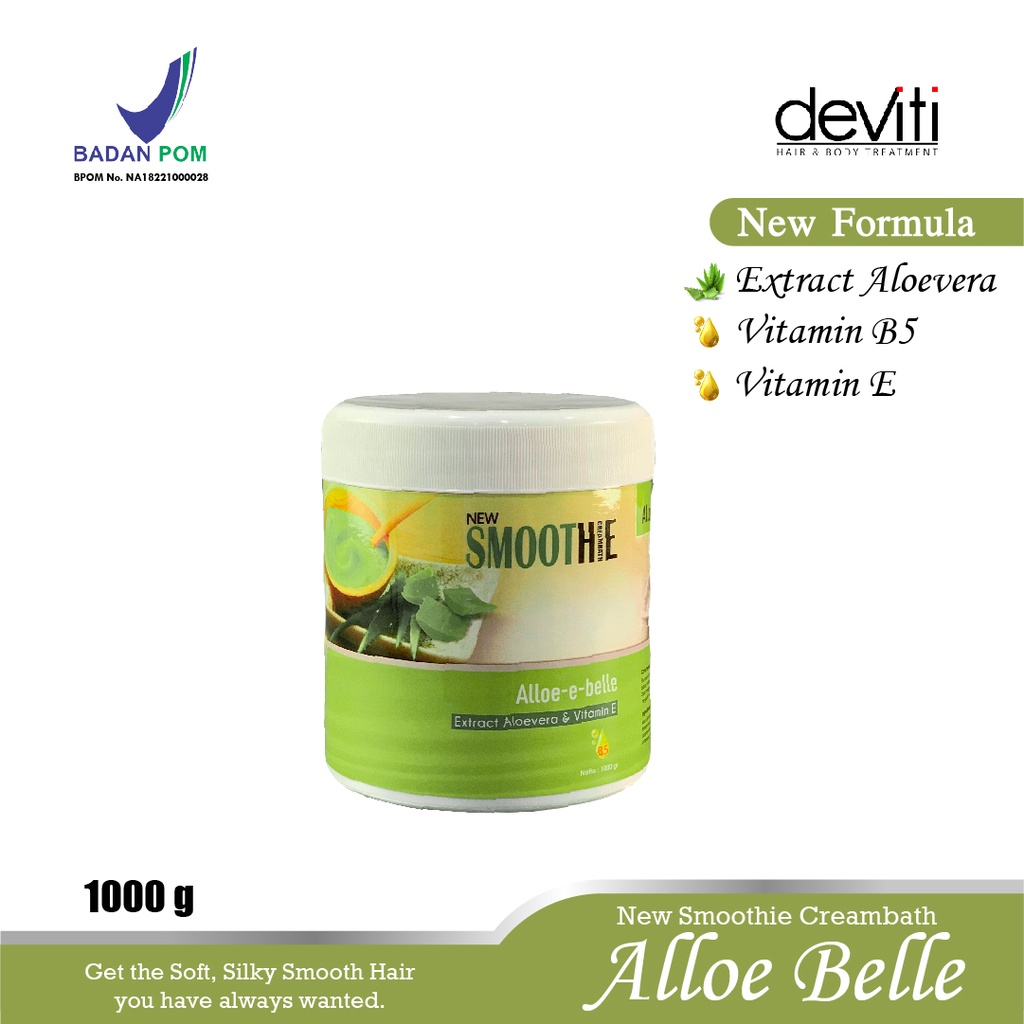 Deviti Smoothie Creambath Allo E Belle Perawatan Rambut Rontok 1Kg