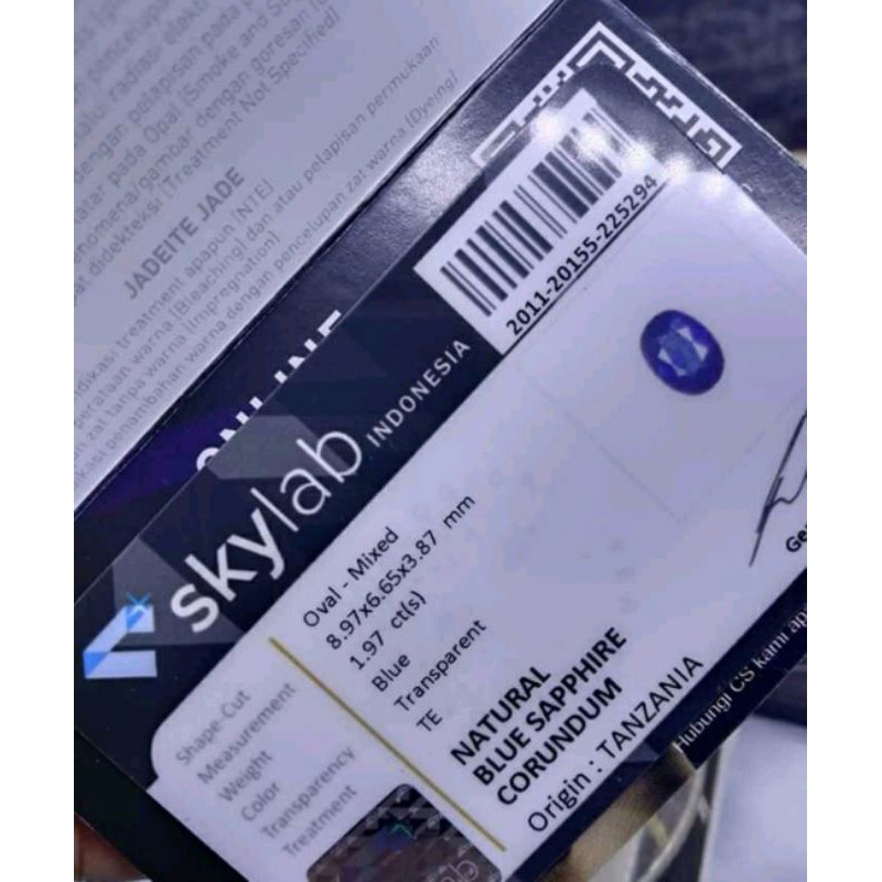 blue safire tanzania