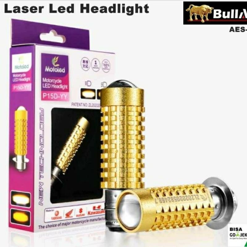 Lampu led H6 laser supersonic lampu led H6 motorcycle original led hed.