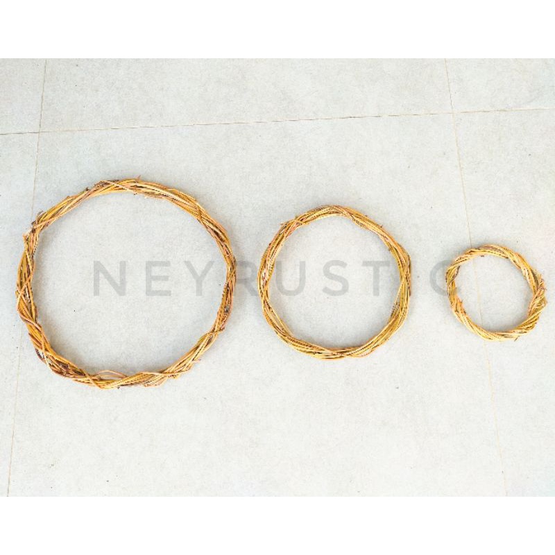 Ring akar manon / ring akar ulir dekorasi rustic