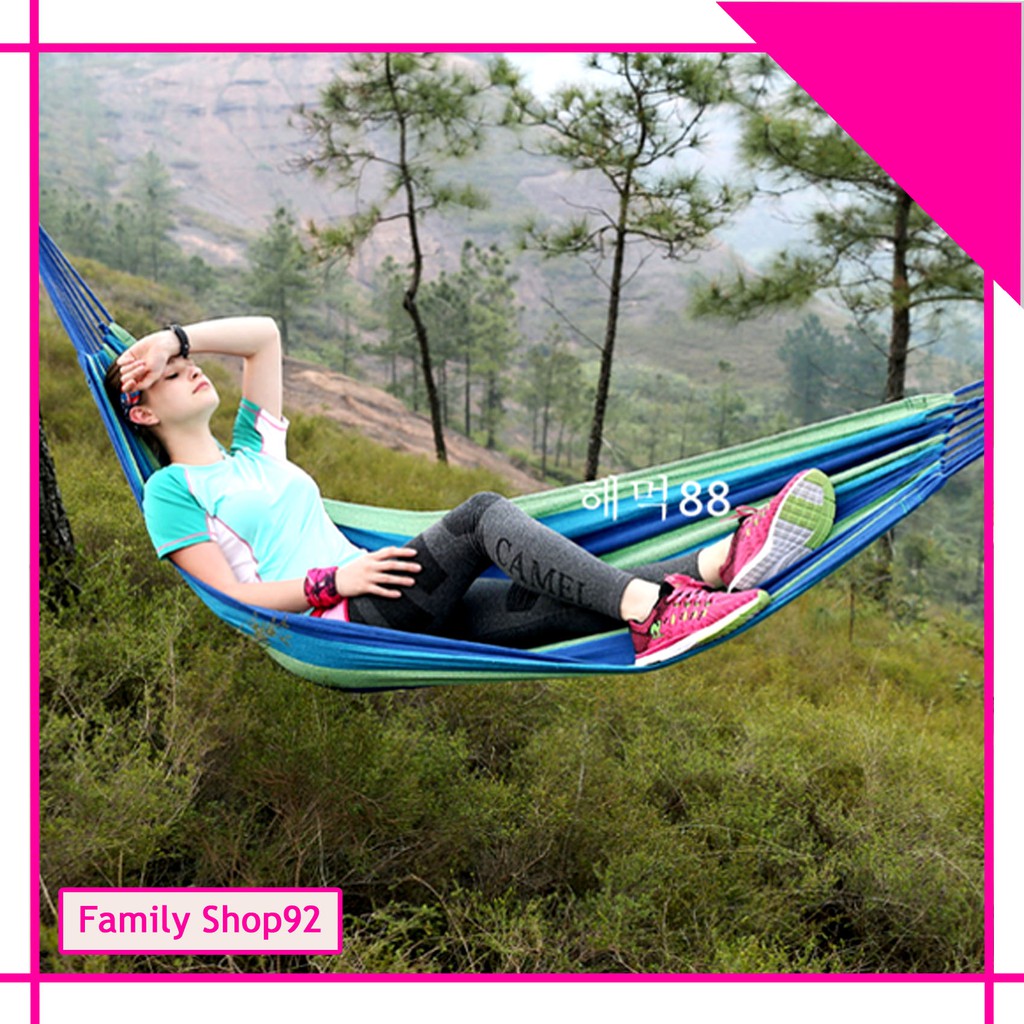 FS Hammock Colorful Kasur Gantung Kasur Kemping Kasur Gunung Kasur Camping Kasur Unik Kasur Lipat
