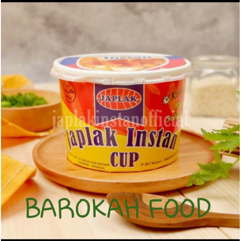 JAPLAK INSTAN CUP KHAS SUKABUMI / JAPLAK KUAH / BAYAR DI TEMPAT / COD