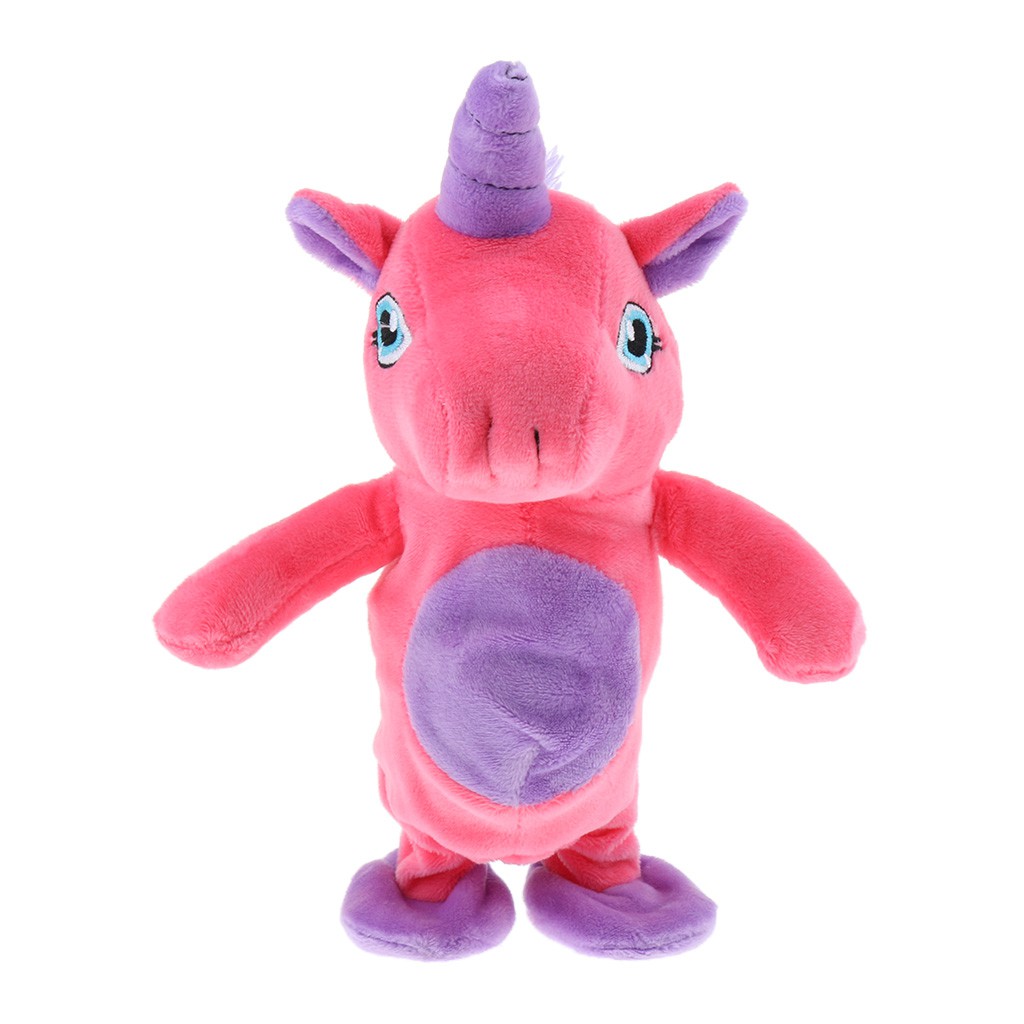 Boneka Stuffed Hewan Unicorn Bahan Plush Warna Pink Shopee Indonesia