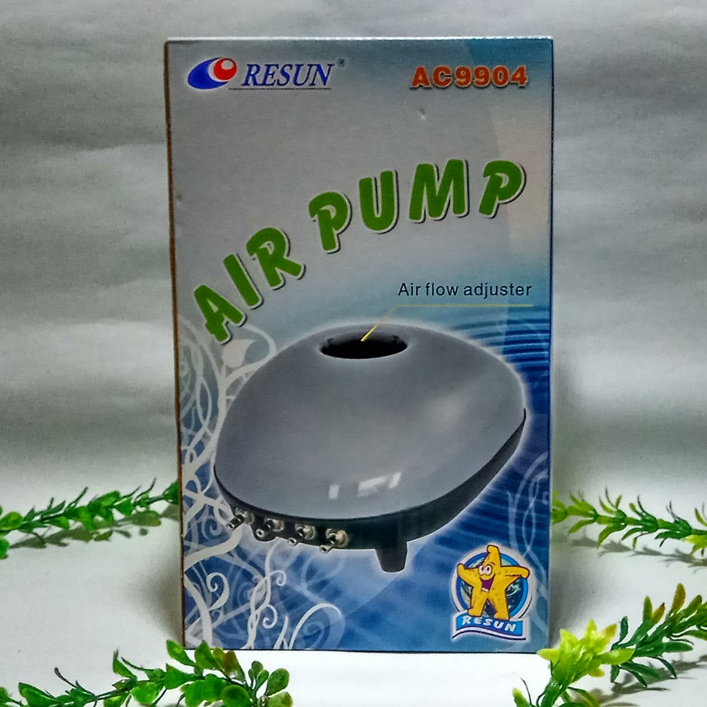 AERATOR AQUARIUM RESUN 9904  POMPA UDARA 4 LUBANG AERATOR RESUN AIR PUMP