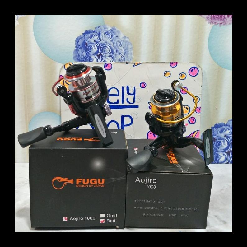 TERBARU REEL FUGU AOJIRO 1000 ALAT PANCING MURAH MERIAH AL7
