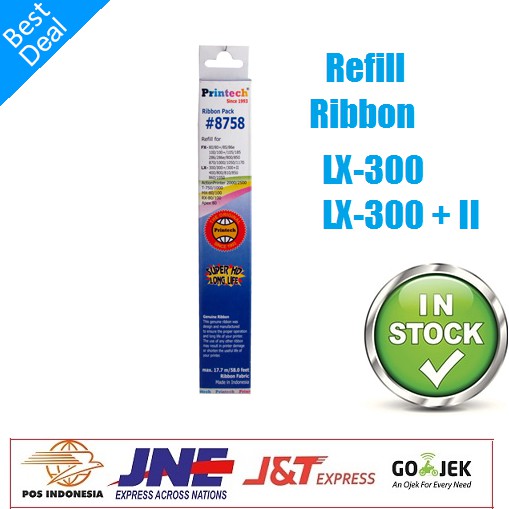 Pita Ribbon Refill Printech 8758 LX-300