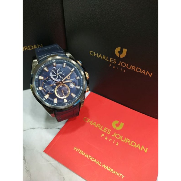 Jam Tangan Pria Sport Charles Jourdan CJ1027-1782C