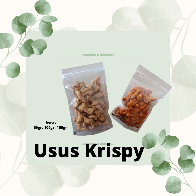 

Usus Krispy (Gurih)