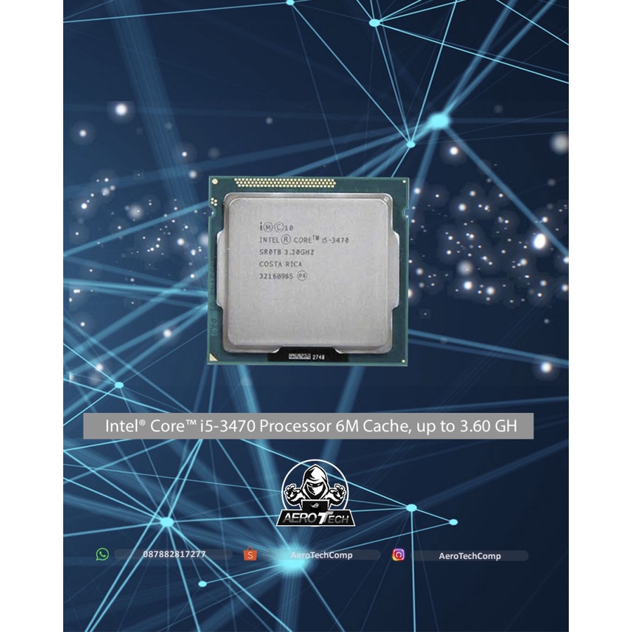 Intel® Core™ i5-3470 + Fan Processor 6M Cache, up to 3.60 GH Jos Gandos