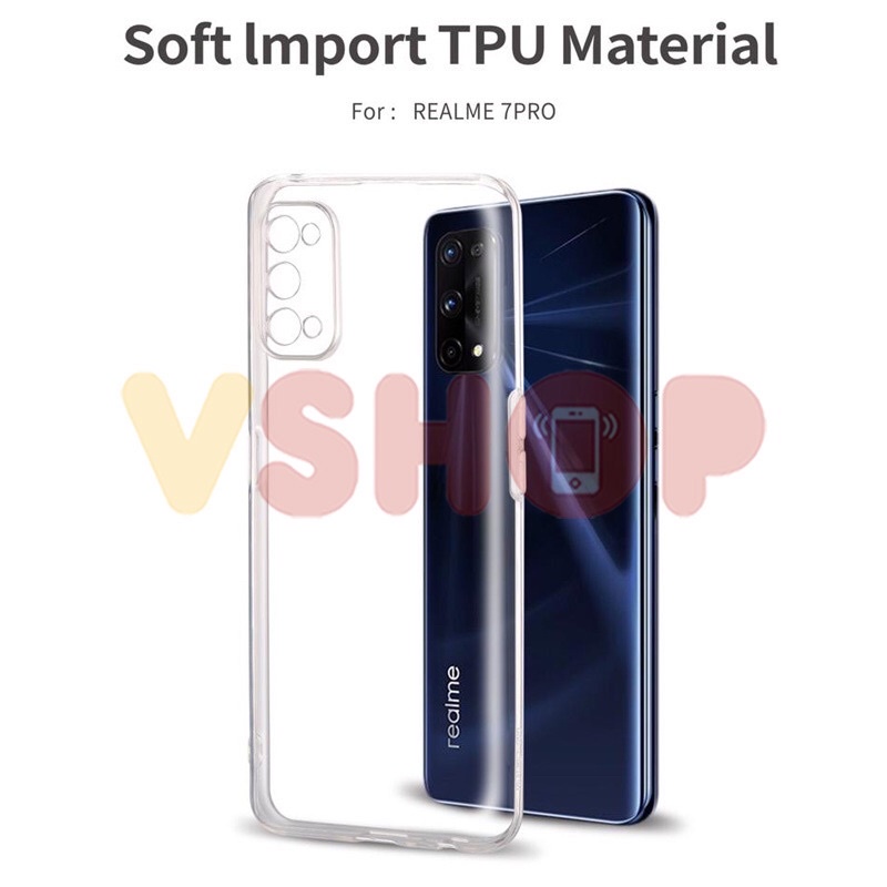 SOFTCASE TRANSPARAN REALME 7 PRO PREMIUM CLEAR SOFT CASE