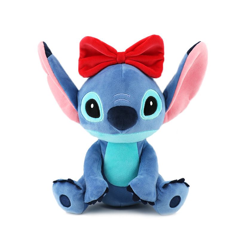 MAINAN BONEKA LILO STITCH BIRU SCRUMP WINNIE THE POOH SNOW WHITE 20CM IMPOR