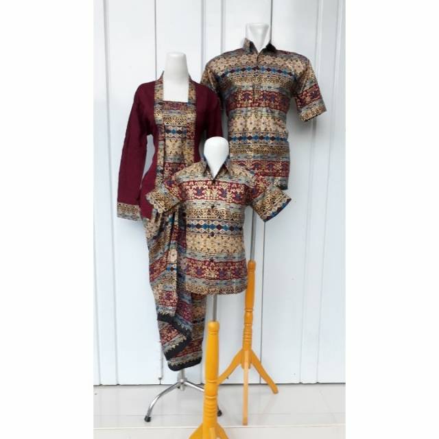 Hem Batik Prada Anak Marun Rf