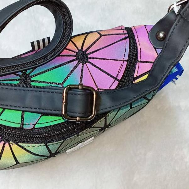 Hot Tas Selempang 4didas Mini 3D Xeno Reflective /Crossbody Pinggang Terbaru/Bag 4didas Cewek 5A2