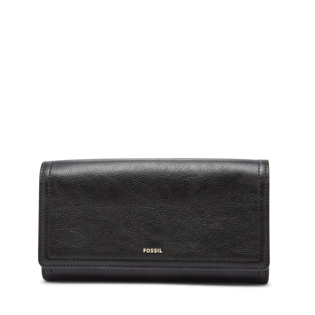 Fossil LOGAN RFID FLAP CLUTCH BLACK SL7833-001