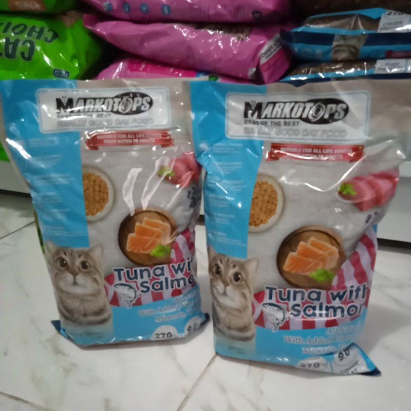 Markotops Catfood paket 5kg all varian | makanan kucing markotops premium