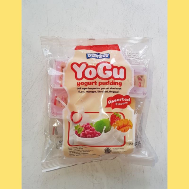 

Yogu Donald Pudding Yougurt Mix 10 pcs