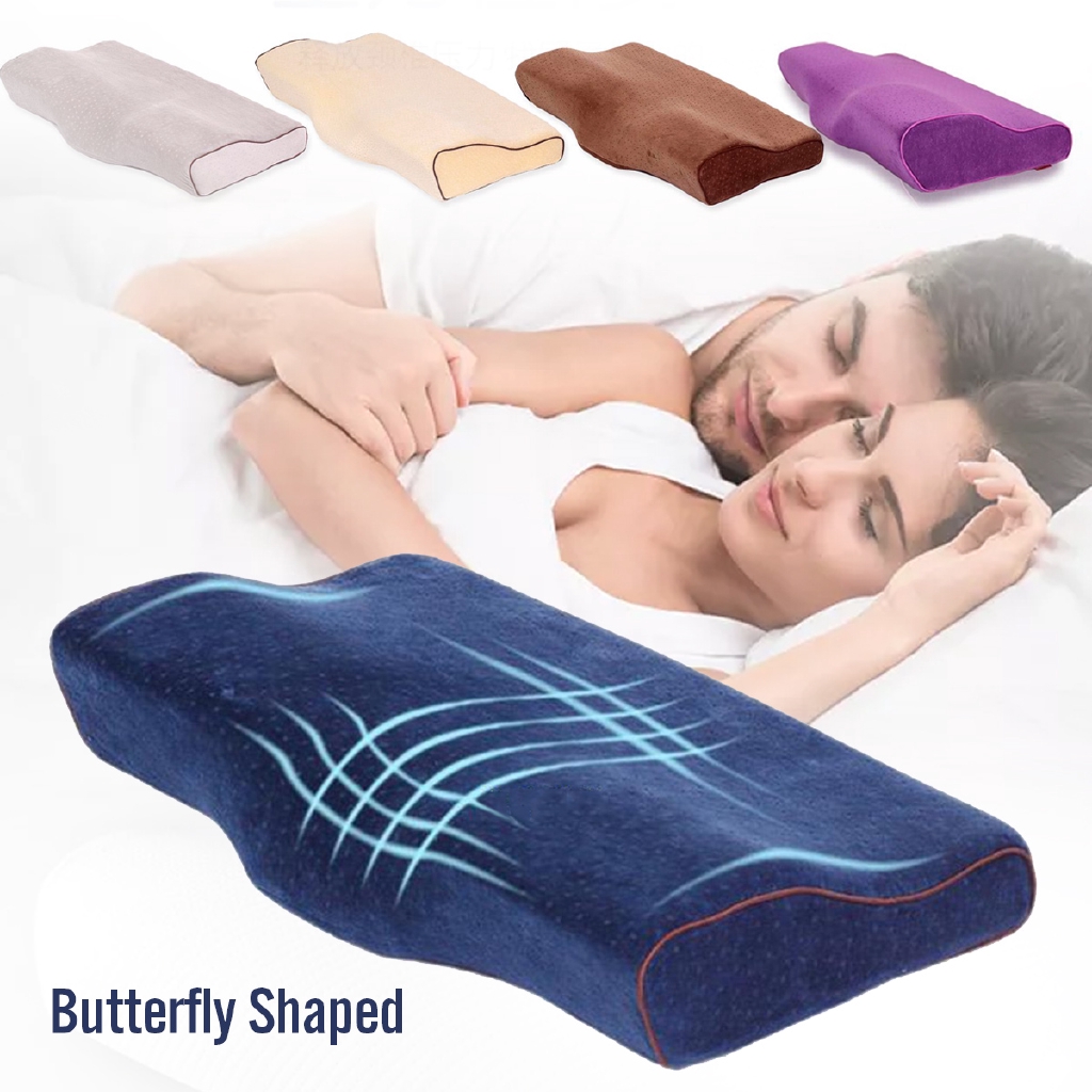 Hte Memory Foam Soft Pillow Luxury Firm Head Neck Support