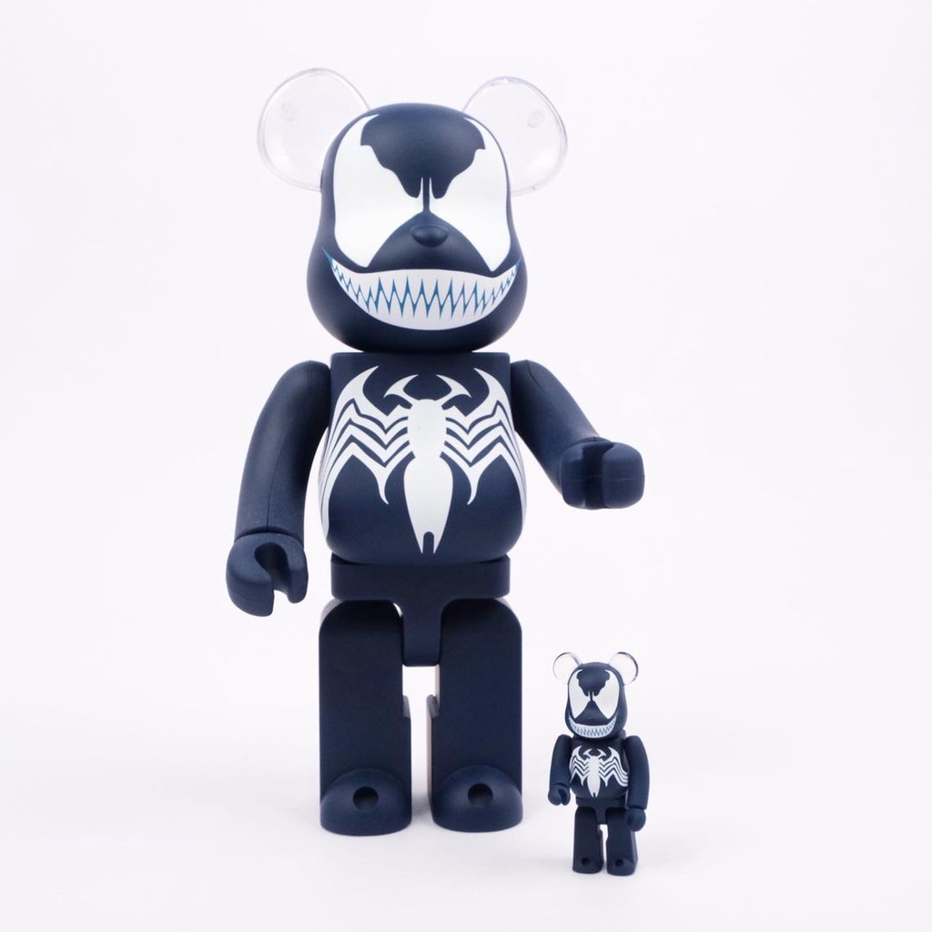 Bearbrick Marvel Venom The Amazing Spider-Man Set