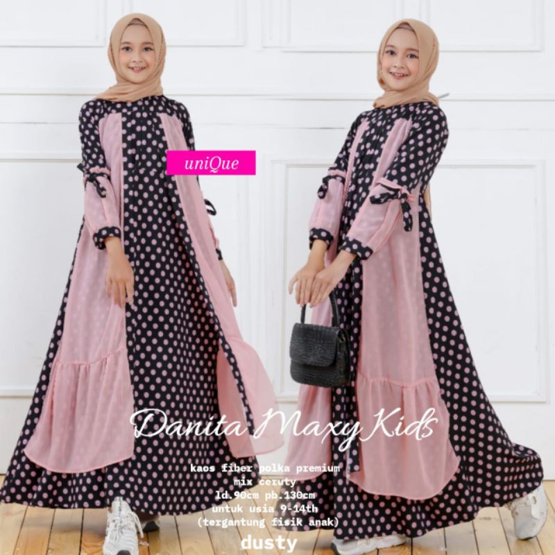 DANITA MAXY KIDS GAMIS ANAK PREMIUM BY UNIQUE