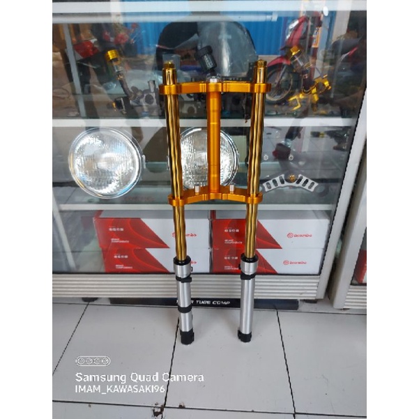 paket shock depan as 26 sonic plus segitiga almu pnp ninja R RR dan SS