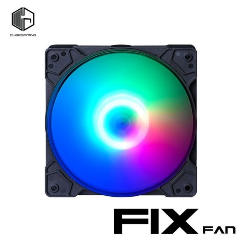 Cube Gaming Fix RGB Rainbow 12CM Fan Case