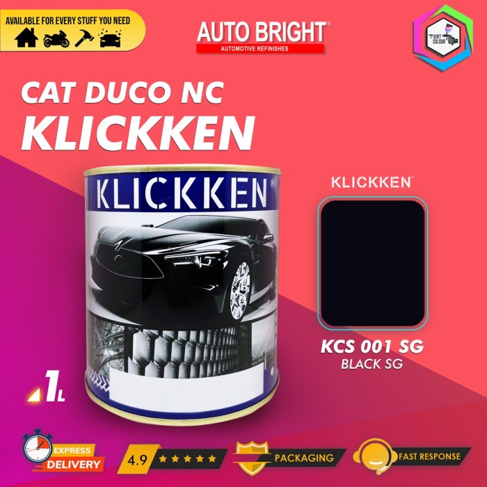 Cat Klickken Automotive Refinishes - Black SG KCS 001 SG