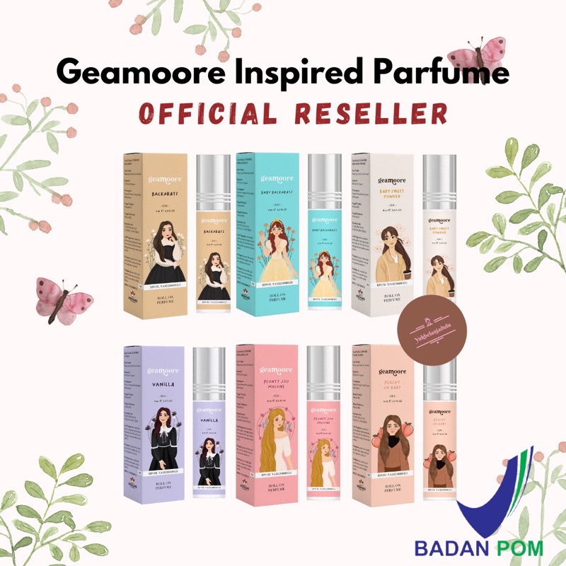 (BPOM) PARFUM GEAMOORE | GEAMOORE INSPIRED PARFUME 6ML