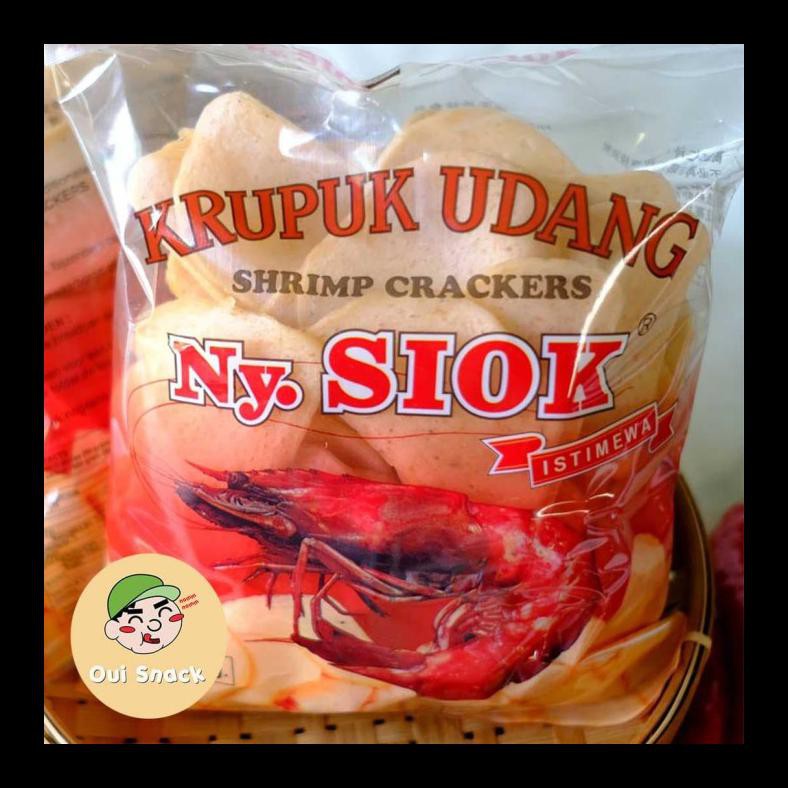 

NEW! KERUPUK UDANG NY. SIOK OVAL / KRUPUK NY. SIOK BULAT | OUI SNACK MURAH