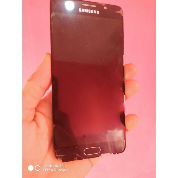 LCD SAMSUNG A510FD ORIGINAL COPOTAN RETAK GLASS
