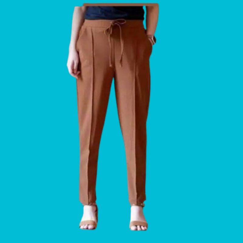 celana luna celana panjang wanita celana doty bagy pants baggy pants begi