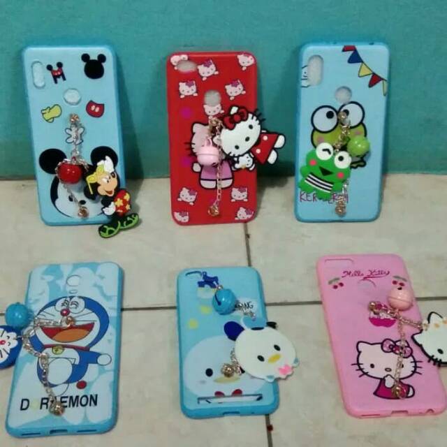 Casing Case Softcase lonceng Motif Karakter Xiaomi Redmi 4A