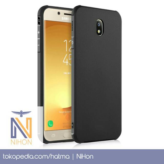 Samsung Gakaxy J5 Pro 2017 J530 Cocose Anti Crack Slim Black Matte Case