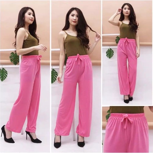 CELANA KULOT PANJANG POLOS | BASIC PANTS