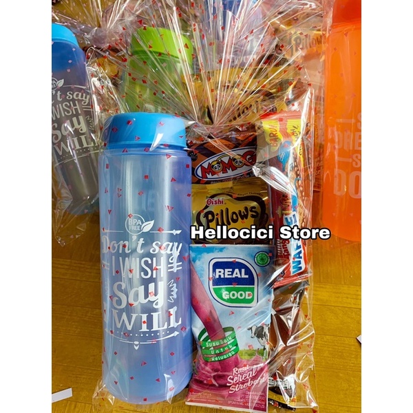 

PARCEL MY BOTLE BIGGY + BINGKISAN SNACK KEMASAN ULTAH