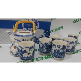 Sale Tea Set Jepang - Teko Saringan Teh Gelas Keramik