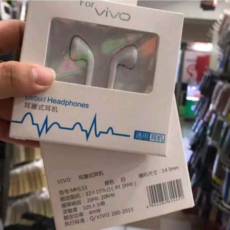 Headset Branded Mh133 Earphone