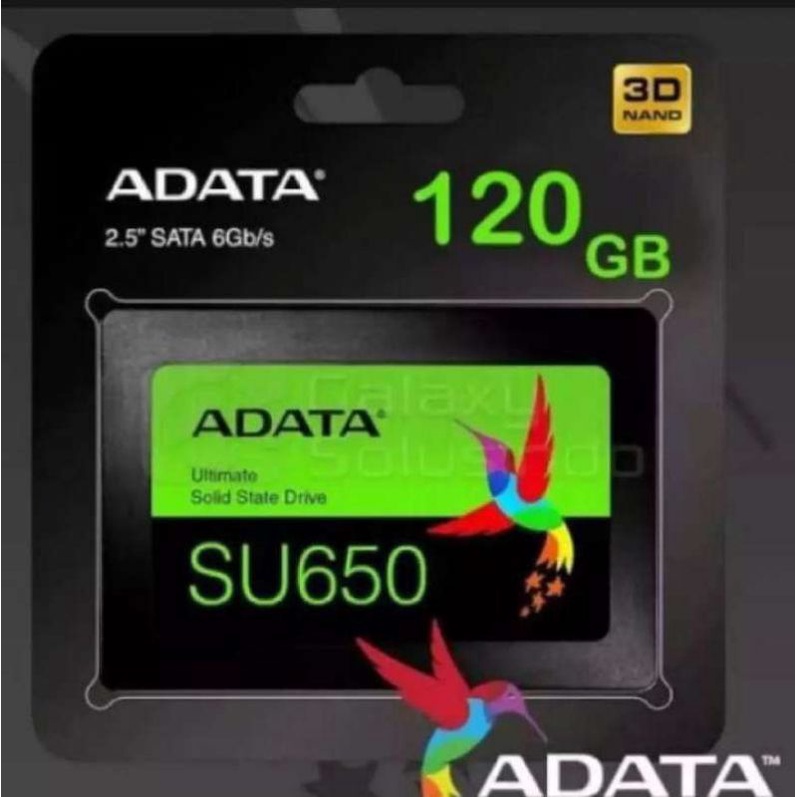 SSD Adata SU650 120GB - SSD Internal 2.5&quot; SATA Viii SSD 120GB di kirim instan