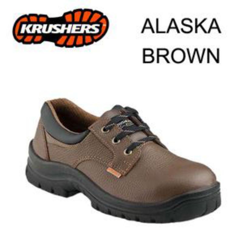 SEPATU SAFETY KRUSHERS ALASKA BROWN/SEPATU SAFETY SHOES KRUSHERS