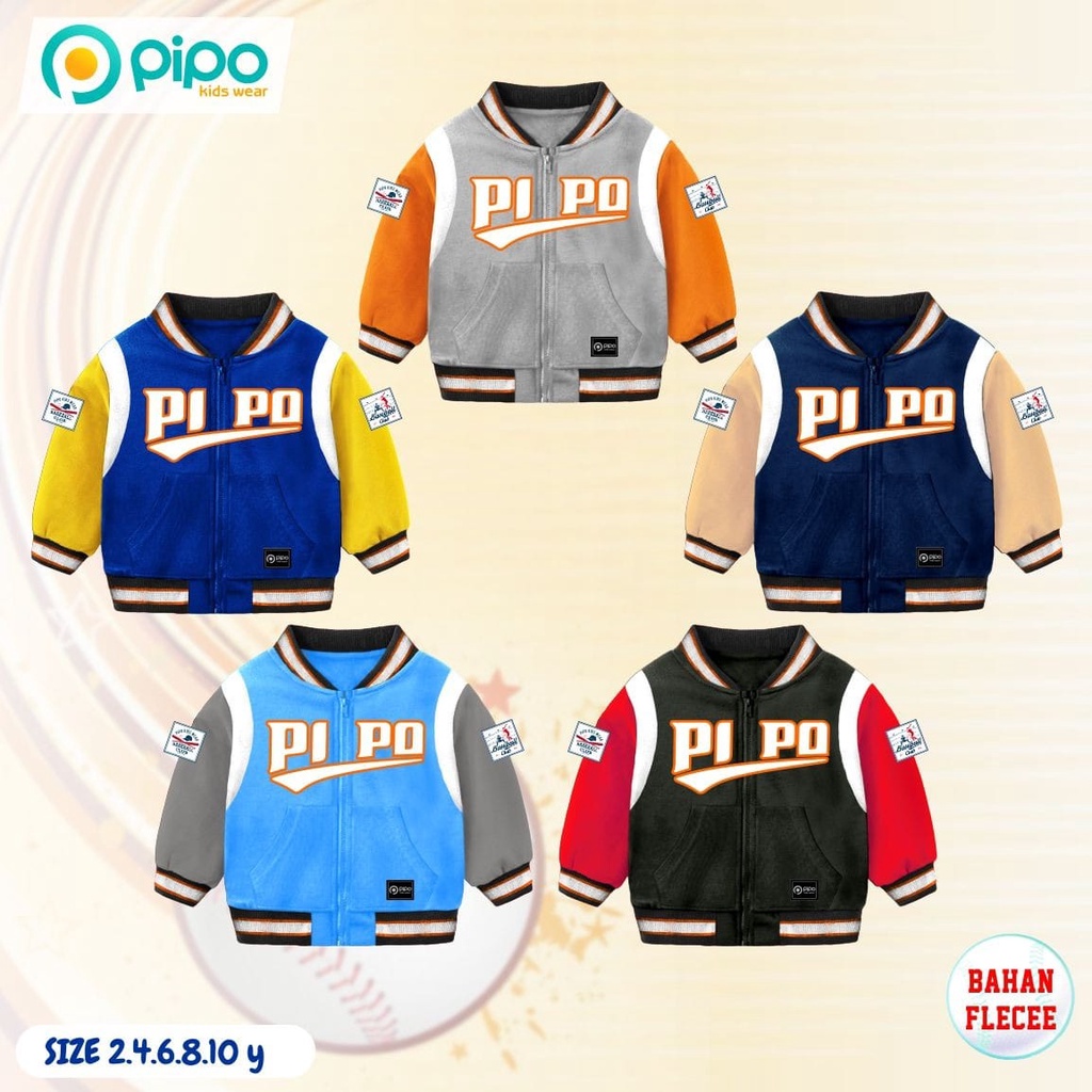 Jaket Pipo Anak Cowok By KidsWear