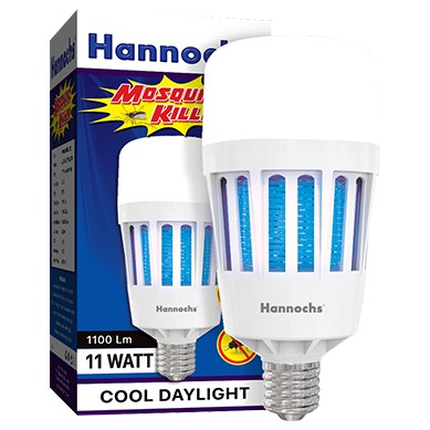 Lampu LED Anti Nyamuk / Hannochs Mosquito Killer + Perangkap 11W