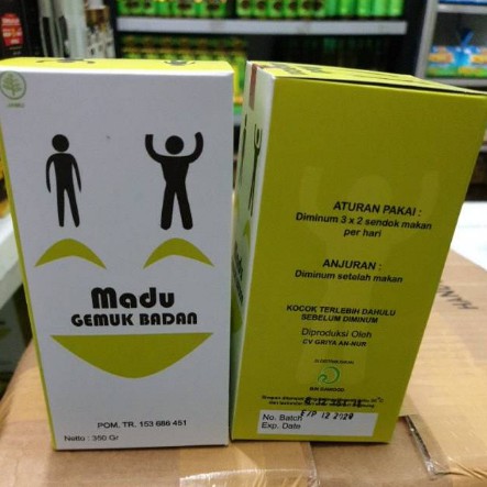 TERLARIS MADU GEMUK BADAN 1 KG ISI 3 MADU OBAT PENGGEMUK BADAN PENAMBAH BERAT BADAN MADU GEMUK
