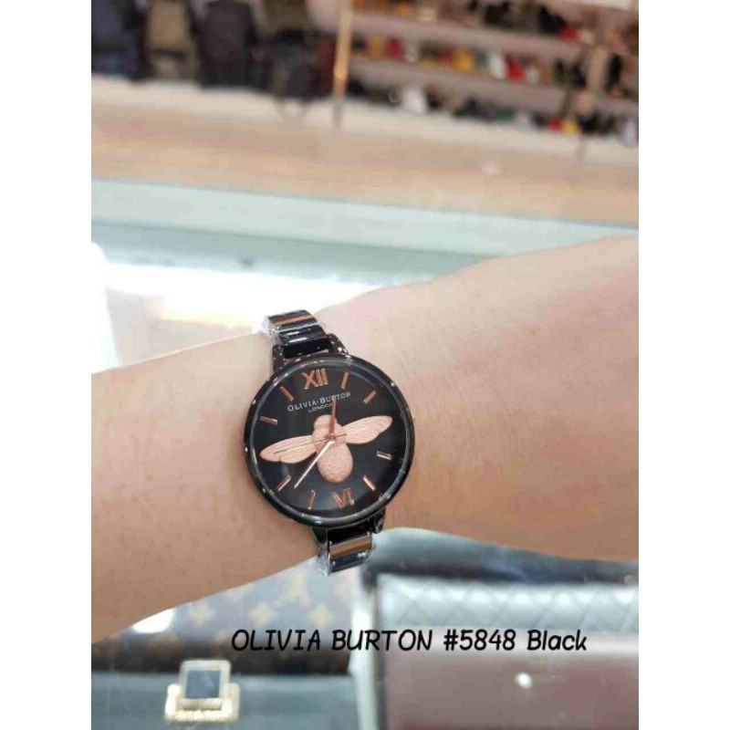 
Jam tangan Olivia Burton BEe 6 Dimensi Analog cewek #5848