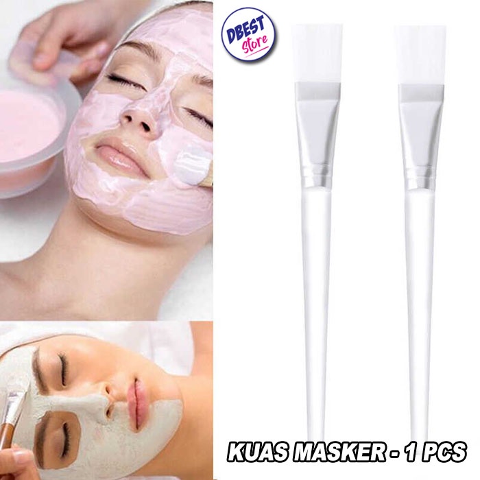 Kuas Masker Make Up Bening - Alat Makeup Brush Makeup Premium Berkualitas - 1 Pcs