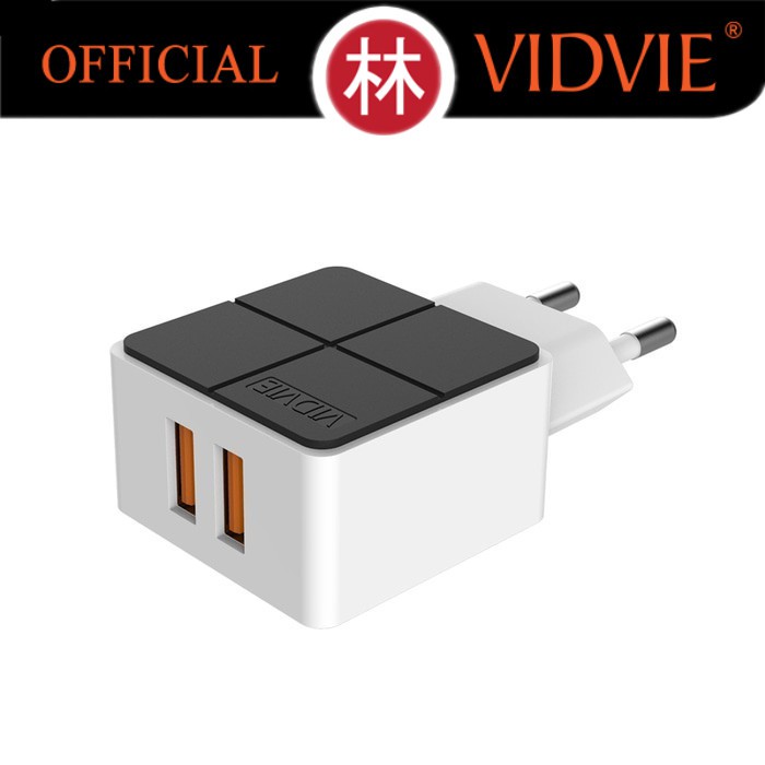 Vidvie PLE204 S Dual USB Charger 2.1A Charger Only