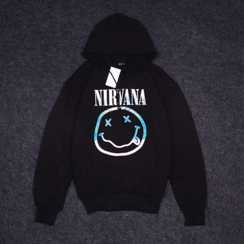 Hoodie Nirvana h&m/premium Hoodie Nirvana/Hoodie h&m